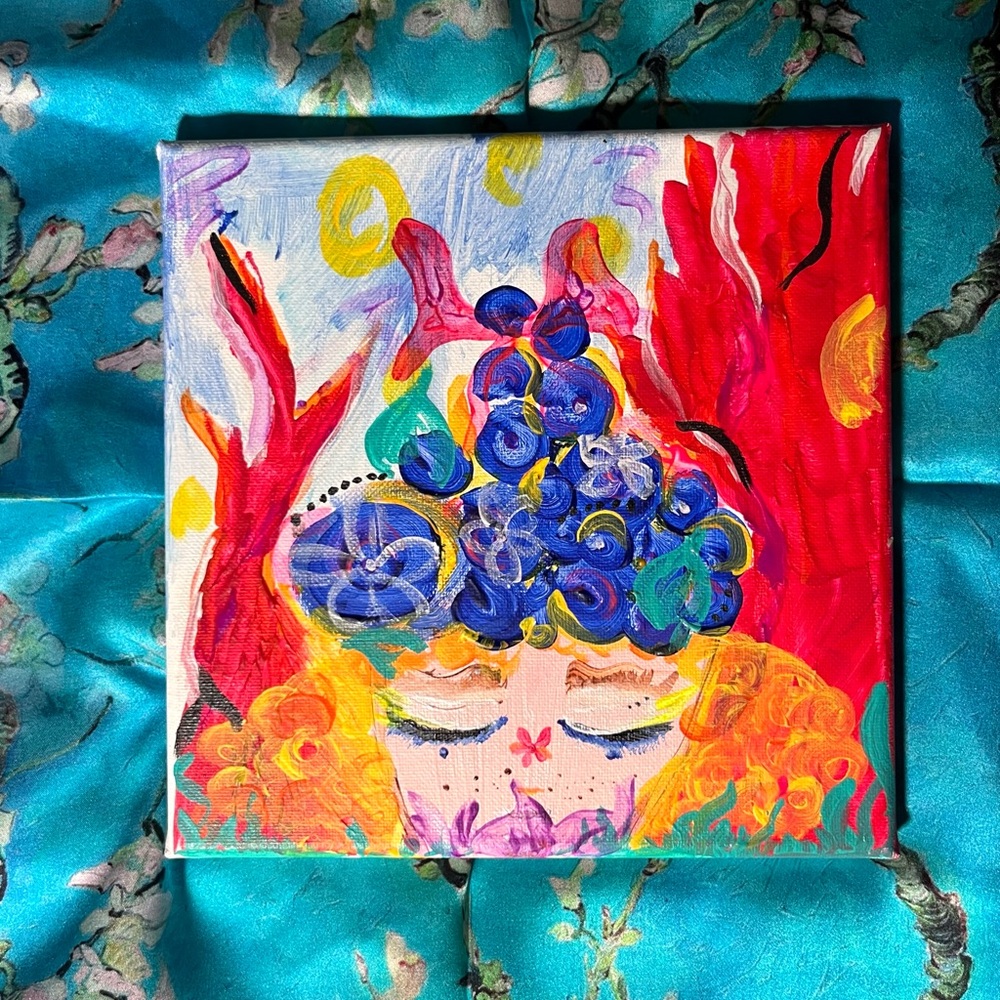 Miniature painting Chipo by Alivera